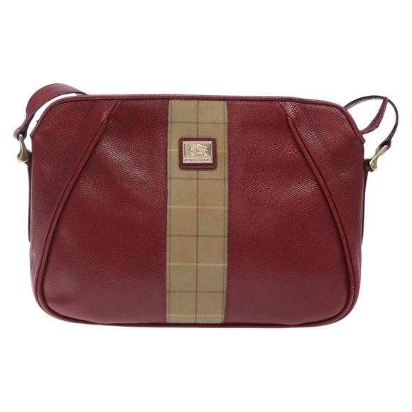 Burberry Red Leather shoulder - Picture 1 of 10